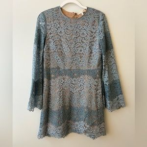 WAYF Dream Lover Lace Mini Dress